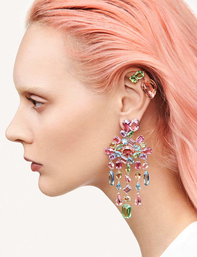 swarovski كيفية التنسيق  حلي الأذنين بلمسة خاصة