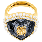 خاتم ‎كوكتيل Magnetic‏،‎ متعدد‎ الألوان،‎ بطلاء‎ ذهبي
