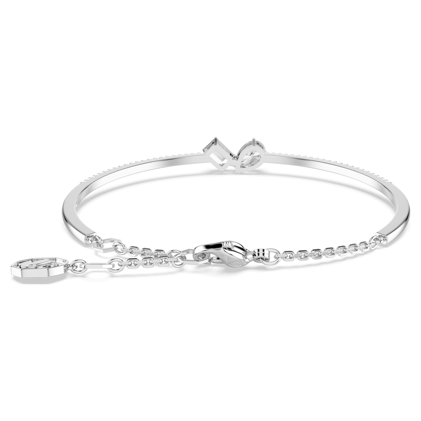swarovski سوار mesmera ، قطع متنوع، لون أبيض، طلاء روديوم