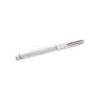 swarovski crystalline nova rollerball pen white rose gold tone plated