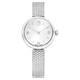 swarovski silver tone