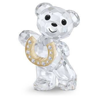 swarovski مجسم lucky horseshoe، مجموعة kris bear