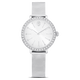 swarovski silver tone