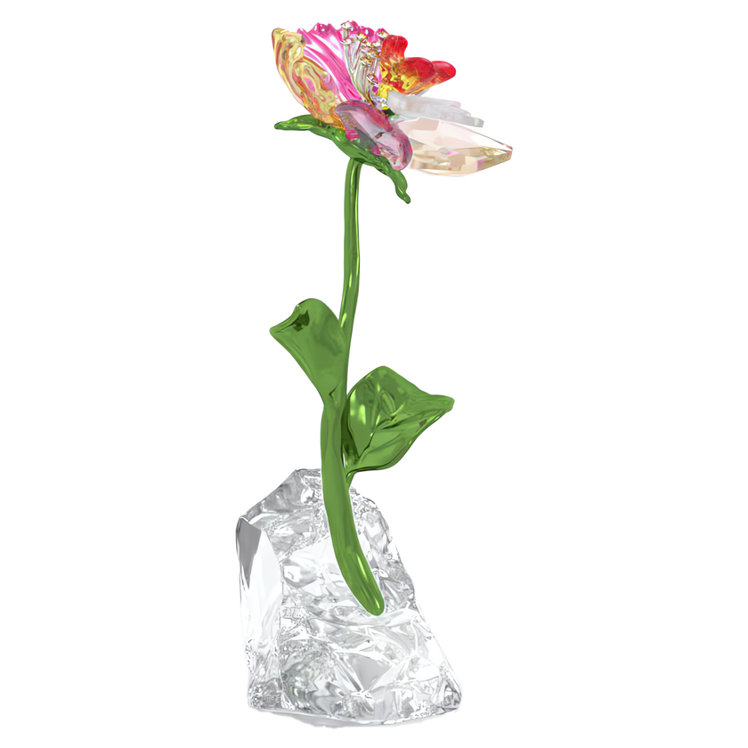 swarovski قطعة زينة على شكل زهرة idyllia، حجم صغير