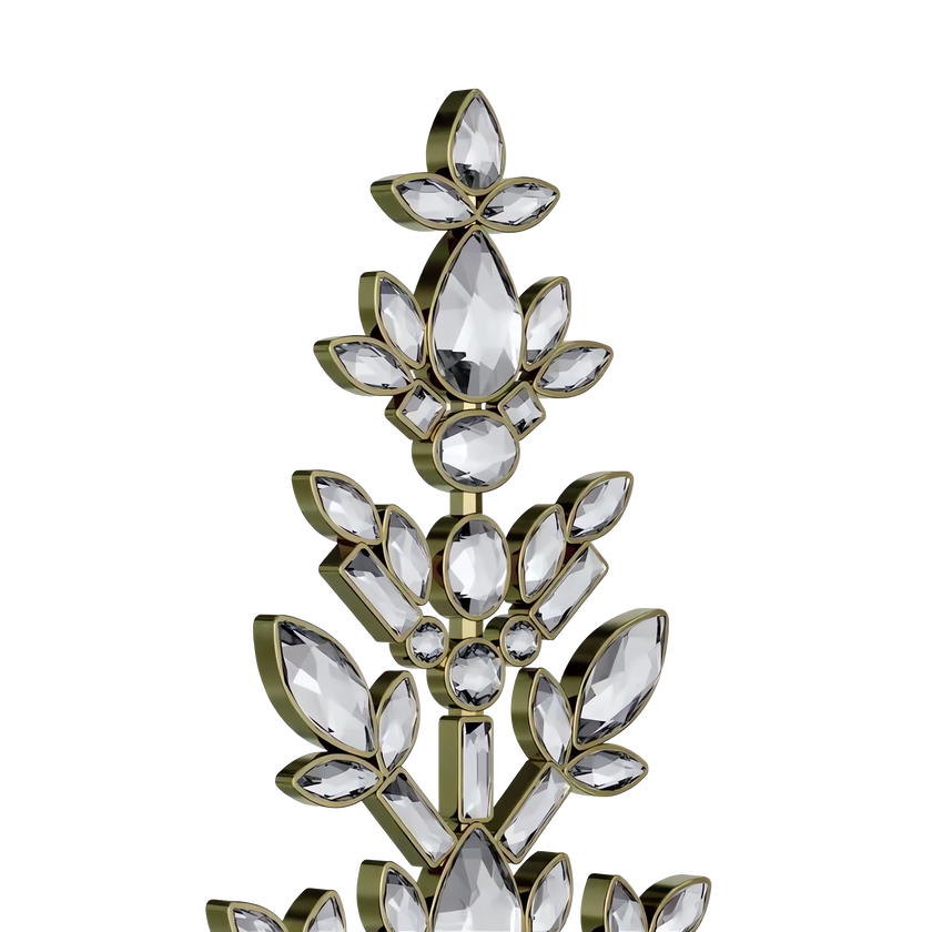 swarovski شجرة الأعياد gema، كريستال