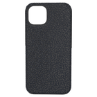 swarovski حافظة high للهاتف الذكي، iphone  13، لون أسود