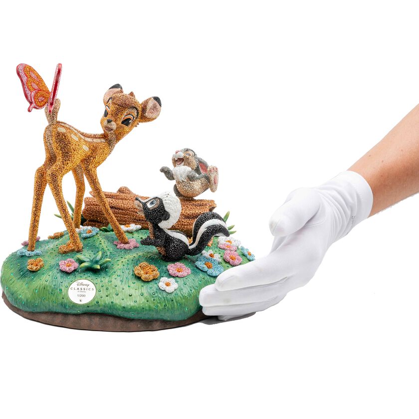 swarovski مجسم bambi and friends المحدود الإصدار من مجموعة disney classics