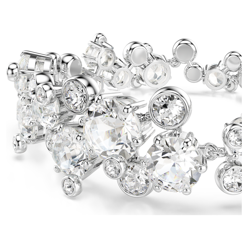 swarovski سوار constella، قطع متنوع، لون أبيض، طلاء روديوم