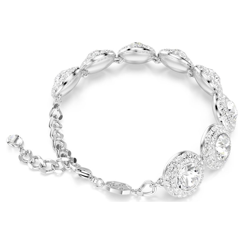 swarovski سوار una angelic، لون أبيض، طلاء روديوم