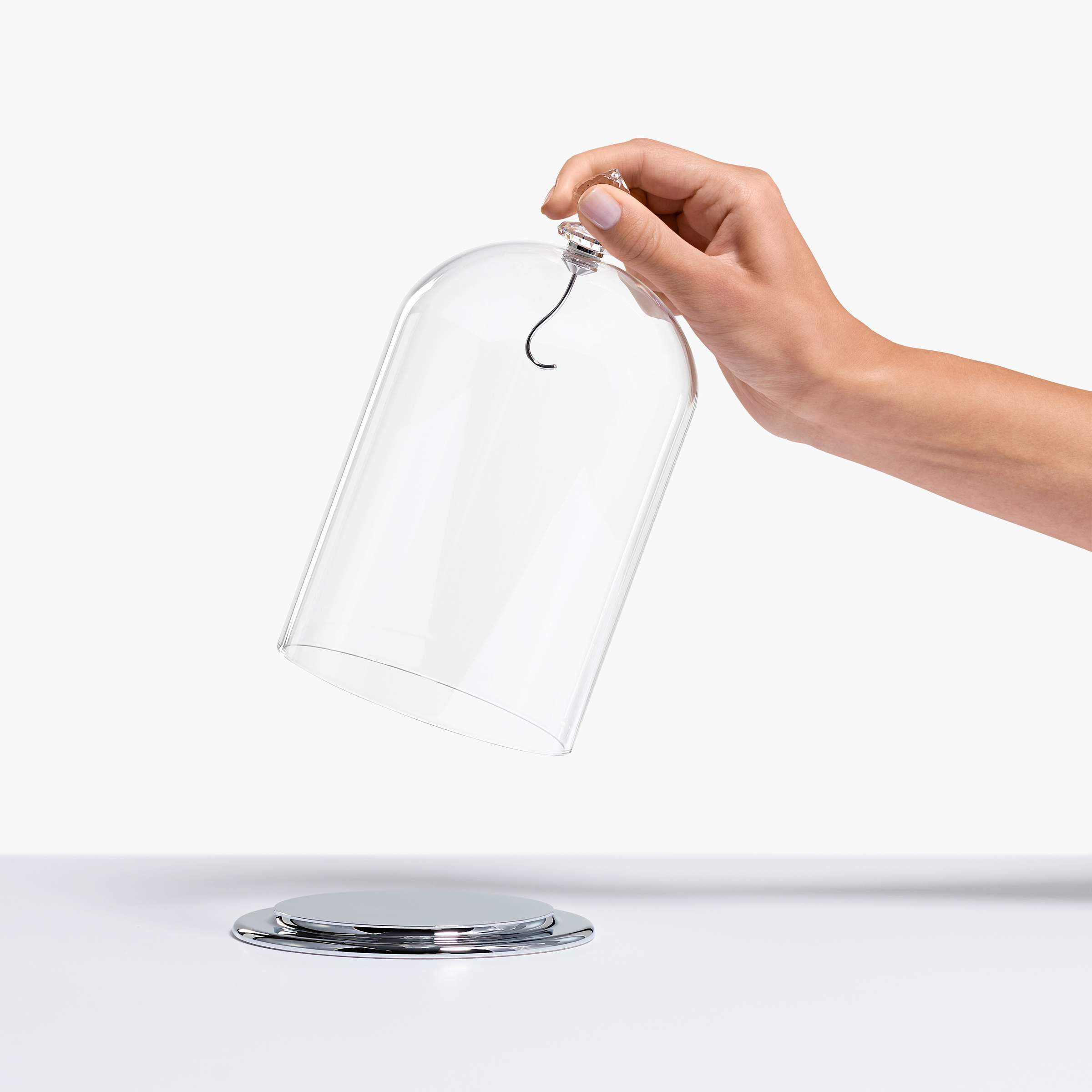 swarovski قطعة زينة على شكل ناقوس، حجم كبير