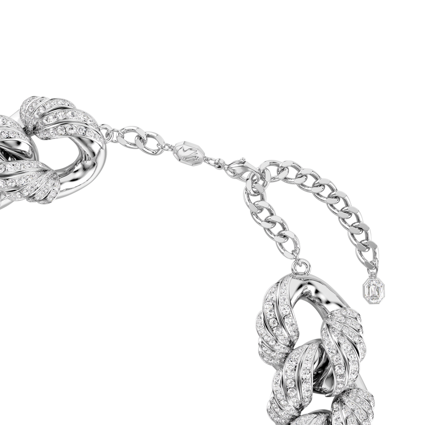 swarovski طقم vienna، طقم  2 ، قطع متنوع، لون أبيض، طلاء روديوم