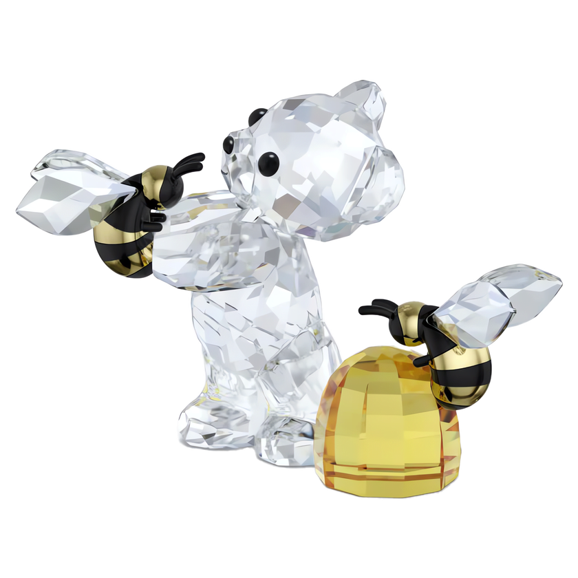 swarovski قطعة زينة sweet as can bee من مجموعة kris bear إصدار متوفر عبر الإنترنت