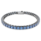 swarovski سوار matrix tennis، قطع مستدير، لون أزرق، طلاء روثينيوم