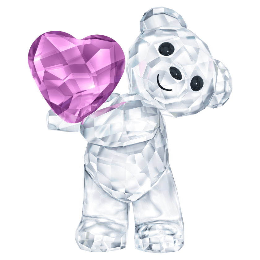 swarovski قطعة زينة take my heart من مجموعة kris bear