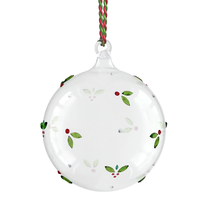 swarovski زينة شكل كرة الهدال holiday cheers