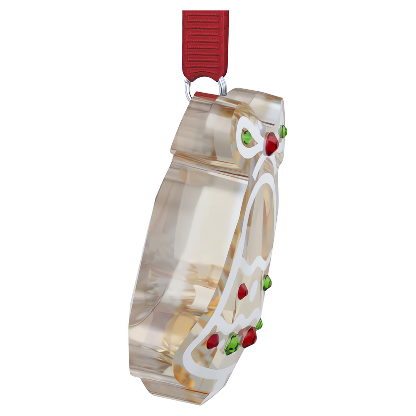 swarovski قطعة زينة holiday cheers على شكل كعكة الزنجبيل بتصميم جرس