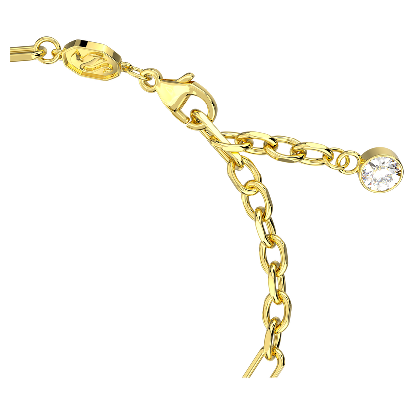 swarovski سوار zodiac، pisces، لون ذهبي، طلاء بلون ذهبي