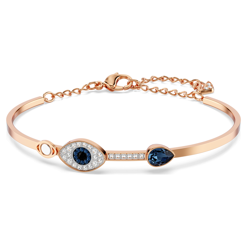 swarovski سوار symbolica، على شكل عين، لون أزرق، طلاء مختلط