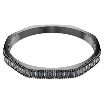 swarovski سوار matrix، قطع باغيت، لون رمادي، طلاء روثينيوم