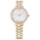 swarovski gold tone