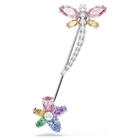 بروش ariana grande x swarovski، قطع متنوع، شكل يعسوب، ألوان متعددة، طلاء روديوم