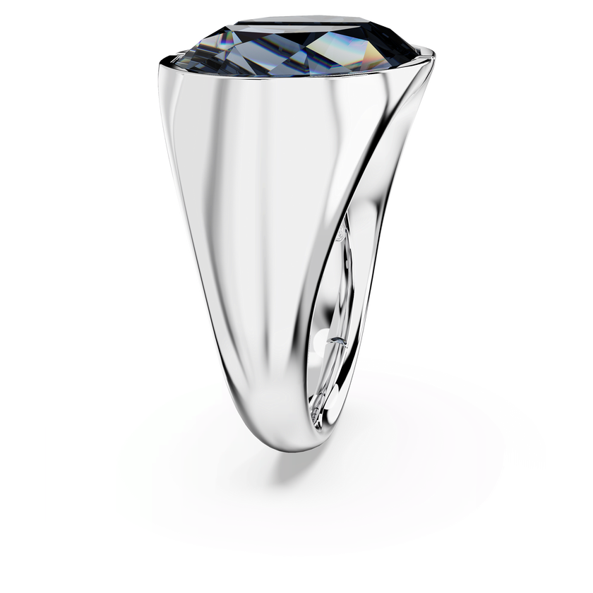 swarovski خاتم كوكتيل lucent، لون رمادي، طلاء روديوم