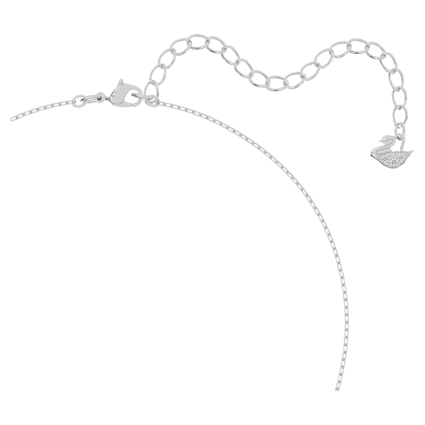 swarovski طقم sparkling dance من سواروفسكي، لون أبيض، طلاء روديوم