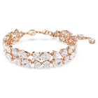 swarovski mesmera bracelet mixed cuts white gold tone plated