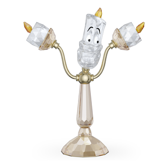 swarovski مجسم شخصية lumi re، مجموعة beauty and the beast