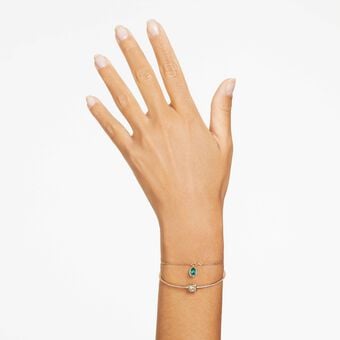 swarovski سوار chroma، قطع متنوع، ألوان متعددة، طلاء بلون ذهبي