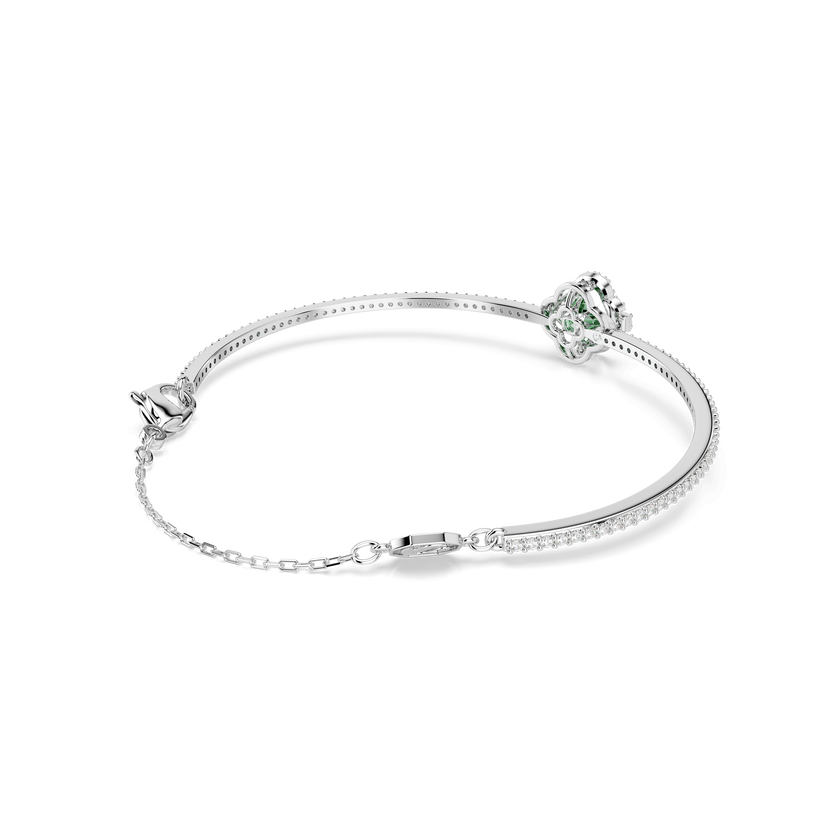 swarovski سوار una angelic، قطع متنوع، لون أخضر، طلاء روديوم