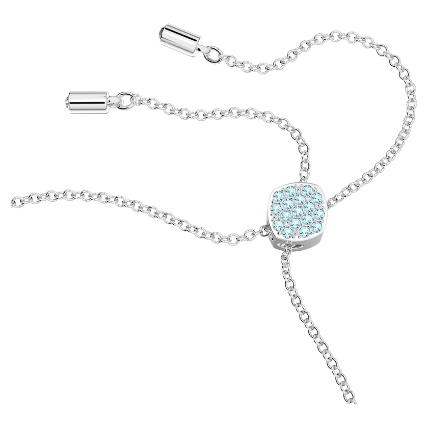 swarovski سوار lilia، على شكل فراشة، لون أزرق، طلاء روديوم