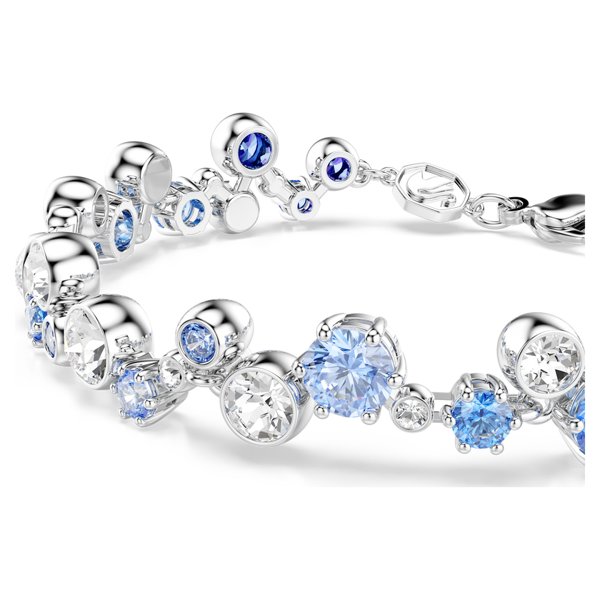 swarovski سوار constella، قطع متنوع، لون أزرق، طلاء روديوم