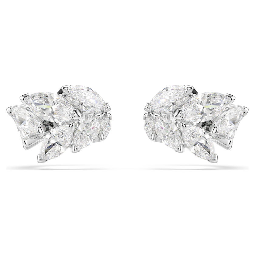 swarovski أساور الأذن mesmera، قطع ماركيز، لون أبيض، طلاء روديوم
