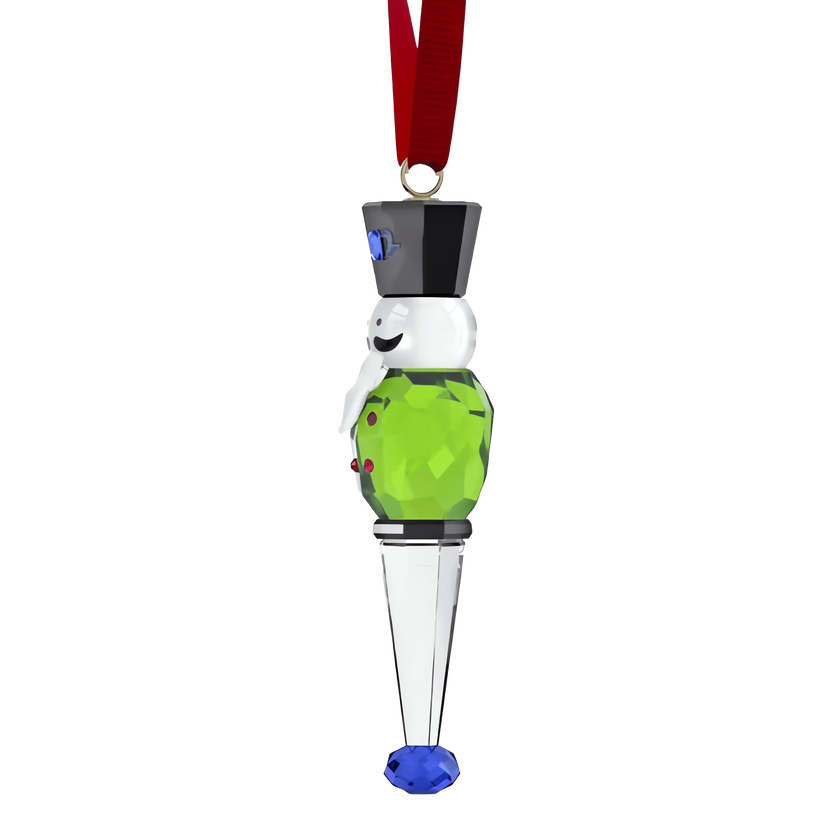swarovski زينة شكل كسارة البندق holiday cheers، لون أخضر