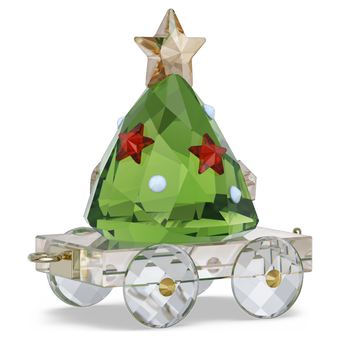 swarovski holiday cheers، زينة عربة القطار الإصدار السنوي لعام 2026