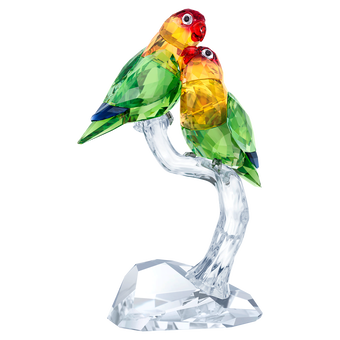 swarovski قطعة زينة على شكل عصافير الحب