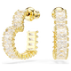 swarovski gold tone