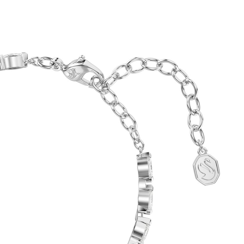 swarovski سوار mesmera، قطع ماركيز، لون أبيض، طلاء روديوم