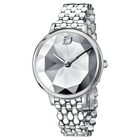 Crystal Lake Watch, Metal bracelet, White, Stainless steel