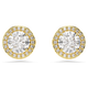 swarovski gold tone