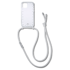 قلادة بها حافظة للهاتف الذكي مزودةٌ بمصدٍّ مُمتصٍّ للصدمات، iPhone® 11 Pro Max، لون أبيض