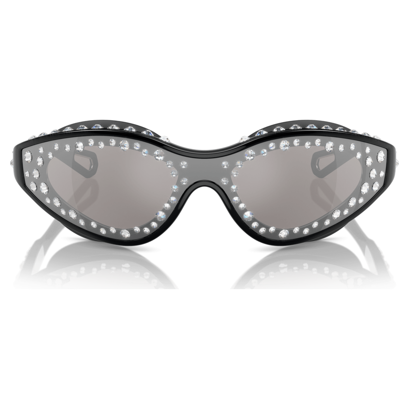 swarovski نظارة شمسية، لون أسود