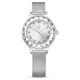 swarovski silver tone