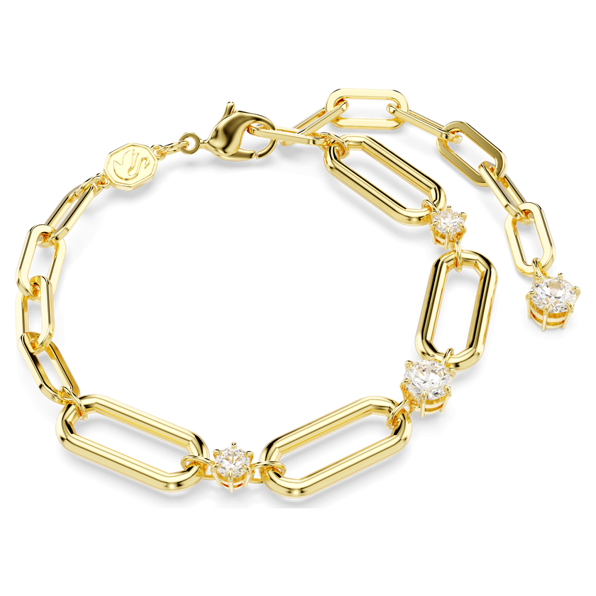 swarovski سوار constella، لون أبيض، طلاء بلون ذهبي