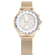 swarovski champagne gold tone