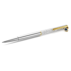 swarovski crystalline silk ballpoint pen evil eye gold tone mixed metal finish