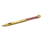 قلم حبر جاف Dragon & Phoenix، حلية على شكل تنين، لون أحمر، طلاء بلون ذهبي