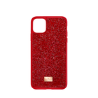حافظة Glam Rock للهاتف الذكي، iPhone® 12 mini، لون أحمر
