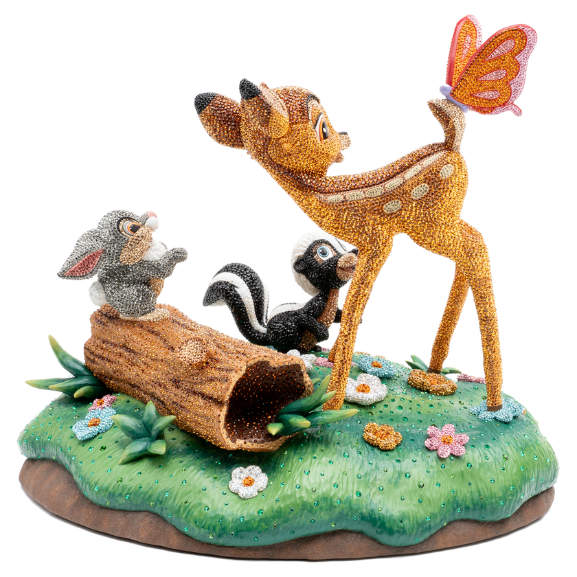 swarovski مجسم bambi and friends المحدود الإصدار من مجموعة disney classics